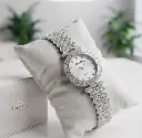 Time One Gold Crystal Bracelet Watch.webp